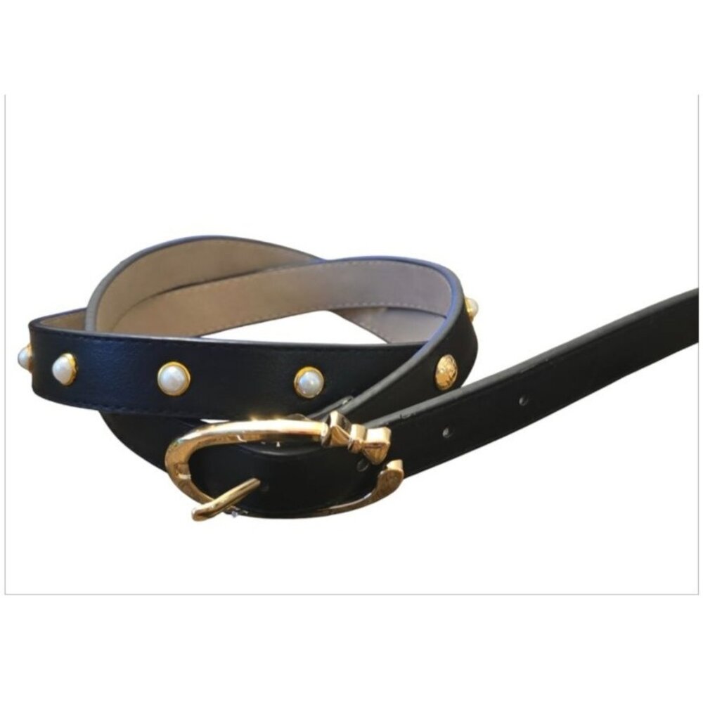 NWT Women's Black/ Gold Belt Size S - Picture 5 of 10